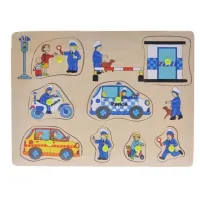 Knopjes puzzel Politie